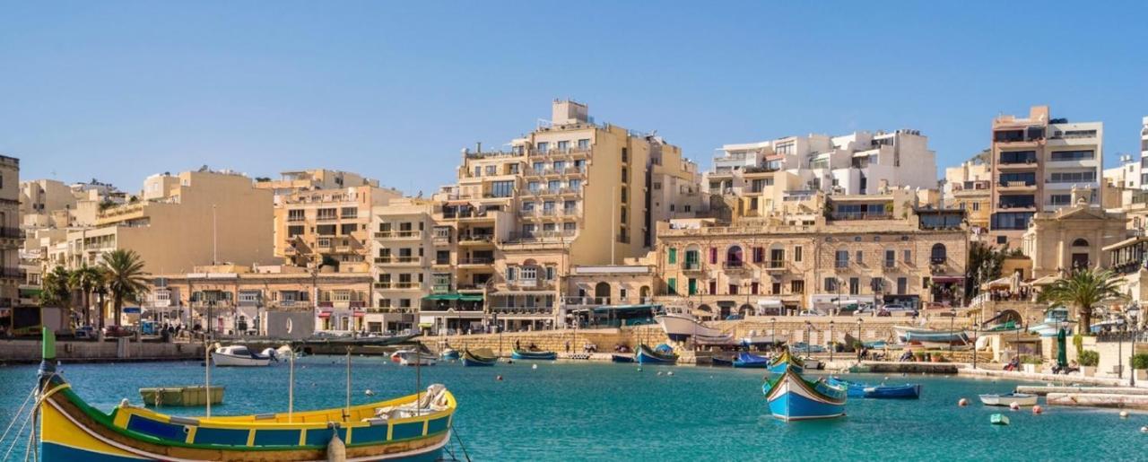 Luxury Garden View At Spinola Bay St Julians Appartement San Ġiljan Buitenkant foto